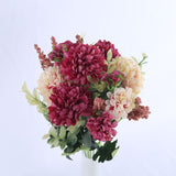 Artificial Hydrangea and Dandelion Flower For Birthdays Weddings Home Decors Fake Flowers Silk Flower