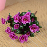 Artificial Azelia Flower Bush High Quality Fake Flowers Indoor Outdoor Decorations Home Decors