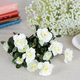 Artificial Azelia Flower Bush High Quality Fake Flowers Indoor Outdoor Decorations Home Decors