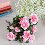 Artificial Azelia Flower Bush High Quality Fake Flowers Indoor Outdoor Decorations Home Decors